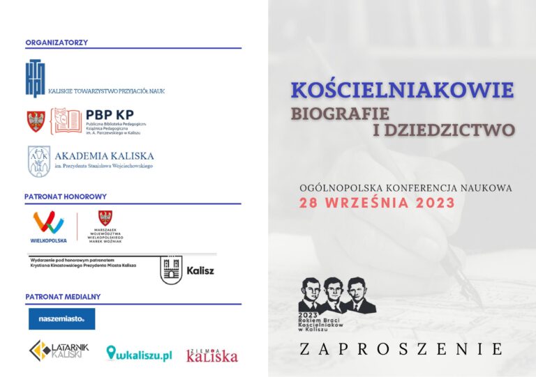 Ogólnopolska Konferencja Naukowa poświęcona życiu i twórczości Kościelniaków